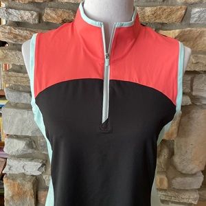 Cutter and Buck, Annika branded top, 50UPF, poly/spandex, size M